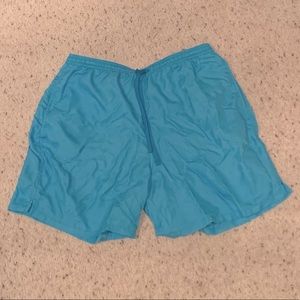 Outdoor Voices Blue Solar Panel Shorts S Unisex